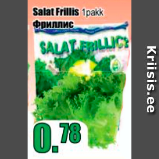 Allahindlus - Salat Frillis