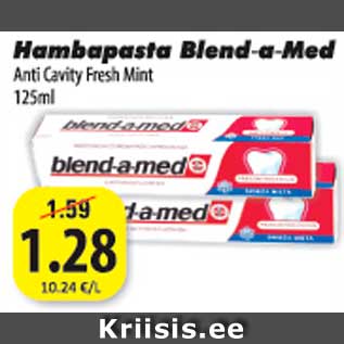 Allahindlus - Hambapasta Blend-a-Med