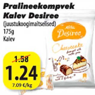 Allahindlus - Pralineekompvek Kalev Desiree 175 g