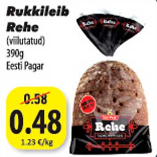 Allahindlus - Rukkileib Rehe (viilutatud) 390 g