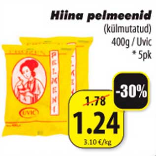 Allahindlus - Hiina pelmeenid (külmutatud) 400 g