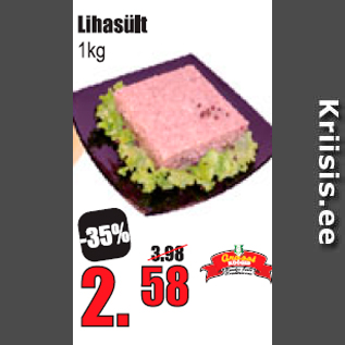 Allahindlus - Lihasült 1 kg