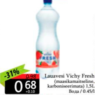 Allahindlus - Lauavesi Vichy Fresh