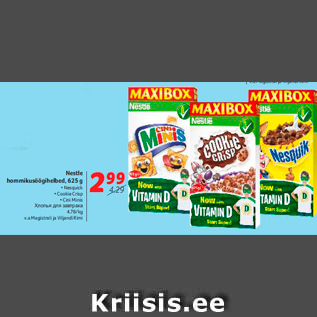 Allahindlus - Nestle hommikusöögihelbed, 625 g