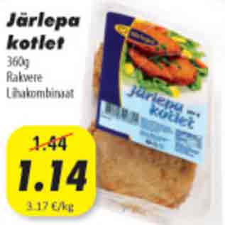 Allahindlus - Järlepa kotlet