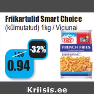 Allahindlus - Friikartulid Smart Choice