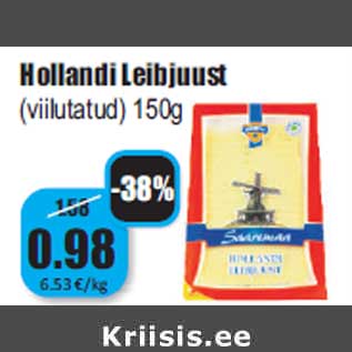 Allahindlus - Hollandi Leibjuust