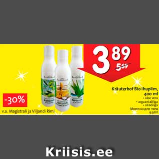 Allahindlus - Kräuterhof Bio ihupiim, 400 ml