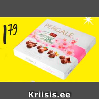 Allahindlus - Pergalė piimašokolaadi assotiikommid, 125 g