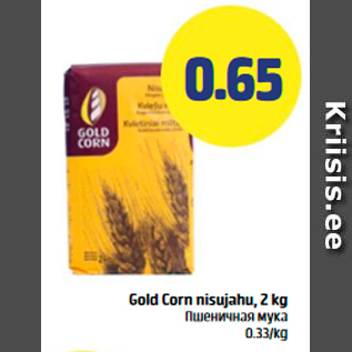 Allahindlus - Gold Corn nisujahu, 2 kg