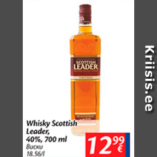 Allahindlus - Whisky Scottish Lesder