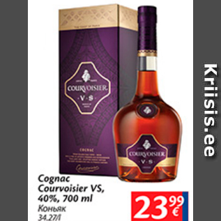 Allahindlus - Cognac Courvoisier VS