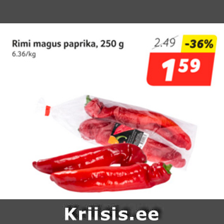 Allahindlus - Rimi magus paprika, 250 g