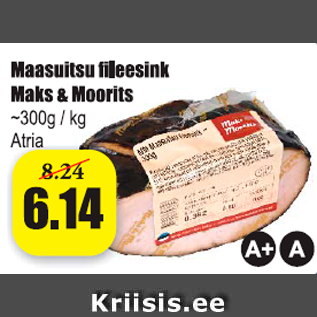 Allahindlus - Maasuitsu fileesink Maks & Moorits