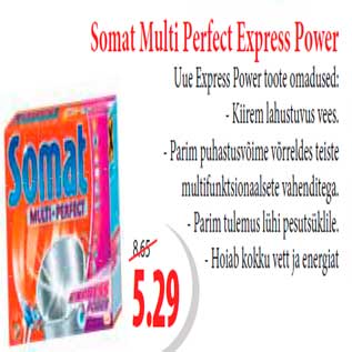 Allahindlus - Somat Multi Perfect Express Power