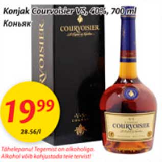 Allahindlus - Konjak Courvoisier VS