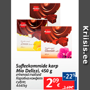 Allahindlus - Sufleekommide karp Mio Delizzi, 450 g