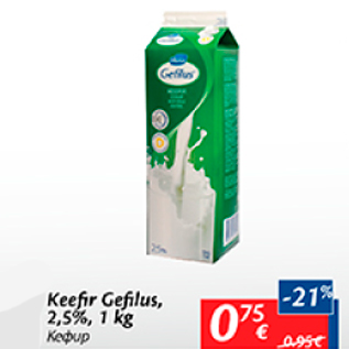 Allahindlus - Keefir Gefilus, 2,5%, 1 kg