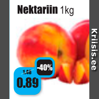 Allahindlus - Nektariin 1 kg