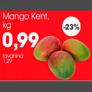 Allahindlus - Mango Kent, kg