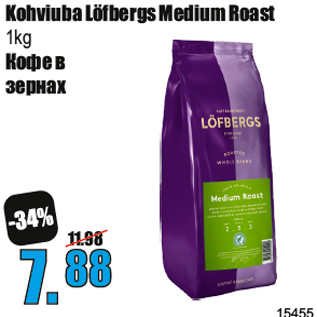 Allahindlus - Kohviuba Löfbergs Medium Roast 1kg