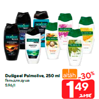 Allahindlus - Dušigeel Palmolive, 250 ml