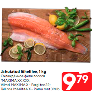 Allahindlus - Jahutatud lõhefilee, 1 kg