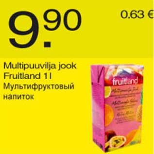 Allahindlus - Multipuuvilja jook Fruitland