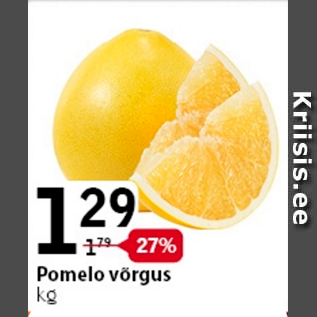 Allahindlus - Pomelo võrgus, kg