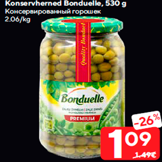 Allahindlus - Konservherned Bonduelle, 530 g