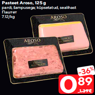 Allahindlus - Pasteet Aroso, 125 g