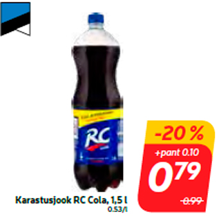 Allahindlus - Karastusjook RC Cola, 1,5 l