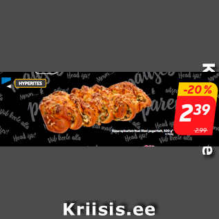 Allahindlus - Kana-spinatistritsel Rimi pagaritelt, 500 g*