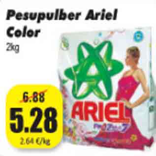 Allahindlus - Pesupulber Ariel Color