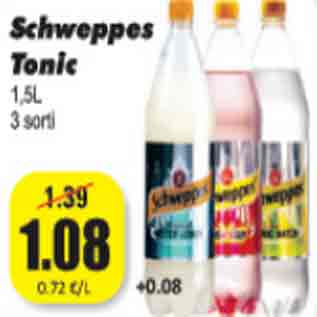 Allahindlus - Schweppes Tonic