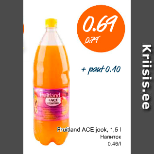 Allahindlus - Fruitland ACE jook, 1,5 l