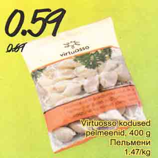 Allahindlus - Virtuosso kodused pelmeenid, 400 g