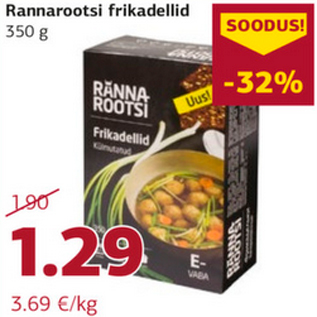 Allahindlus - Rannarootsi frikadellid 350 g