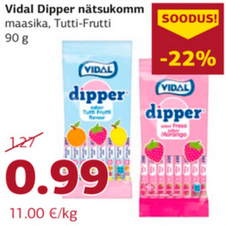 Allahindlus - Vidal Dipper nätsukomm