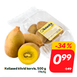 Allahindlus - Kollased kiivid korvis, 500 g