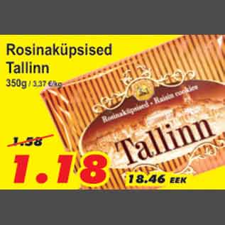 Allahindlus - Rosinaküpsised Tallinn