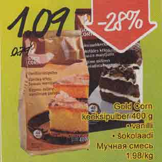 Allahindlus - Gold Corn keeksipulber 400 g