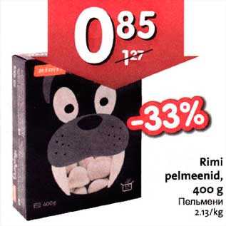 Allahindlus - Rimi pelmeenid, 400g