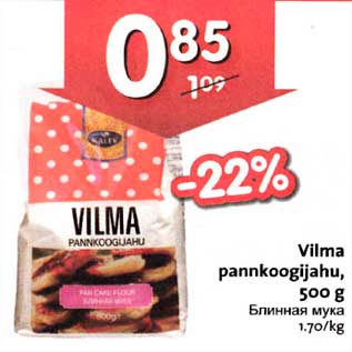 Allahindlus - Vilma pannkoogijahu, 500 g