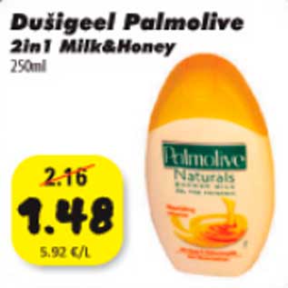 Allahindlus - Dušigeel Palmolive 2in1 Milk&Honey 250ml