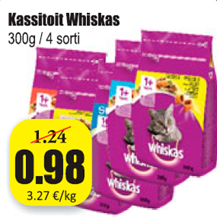 Allahindlus - Kassitoit Whiskas