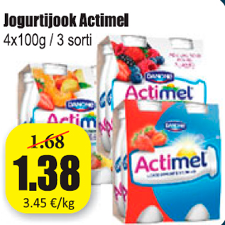 Allahindlus - Jogurtijook Actimel