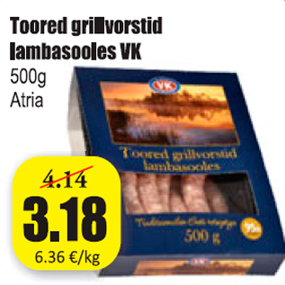 Allahindlus - Toored grillvorstid Lambasooles VK