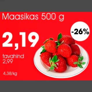 Allahindlus - Maasikas 500 g