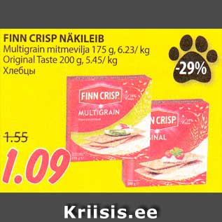 Allahindlus - FINN CRISP NÄKILEIB